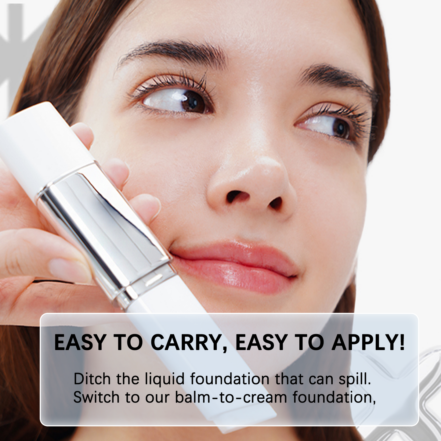 🔥Up to 52% OFF — Last 3 Hours!White Concealer Foundation Stick for Instant💄, Flawless Coverage.